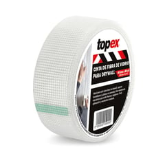 TOPEX - Cinta Fibra de Vidrio Drywall 2 X 73m