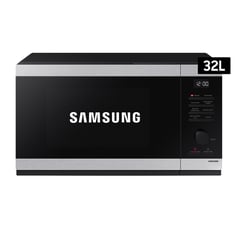 SAMSUNG - Microondas Acero Inoxidable 32lt Negro