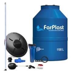 FAS - Tanque de agua de 1100 litros color Azul