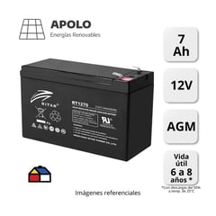 APOLLO - Bateria Ritar Apolo 12V ? 7Ah