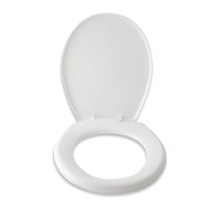 TREBOL - Asiento Tapa Inodoro Rapid Jet Redondo Blanco