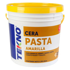 TEKNO - Cera en Pasta Amarilla Floral 1GL