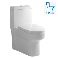 SENSI DACQUA - WC Inodoro One Piece Vittoria Blanco