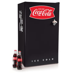 NOSTALGIA - Frigobar 90 Lt Coca Cola CRF32BKCK Negro