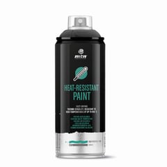 MONTANA COLORS - Spray Pintura Negra Alta Temperatura 400ml