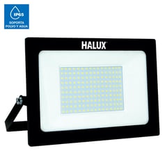 HALUX - Reflector Negro 100W Luz Fría