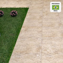 HOLZTEK - Cerámica Rocks Beige Plus 62x62cm 2.32m2 para piso