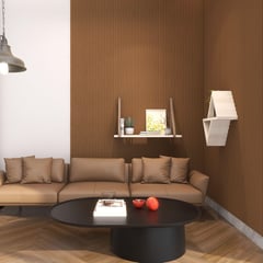 HOLZTEK - Wallpanel Interior Brown 240x12cm 0.28m2 - Venta por unidad