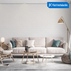 HOLZTEK - Mural Antiadherente Tipo Ladrillo 3D Blanco