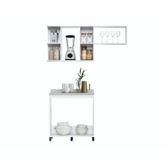 ITALINEA - Mueble de Cocina Toledo 140 cm Ancho con Tablero