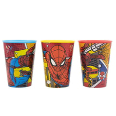 MARVEL - Set 3 Vasos Spider-Man