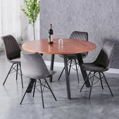 JUST HOME COLLECTION - Juego de Comedor 4 Sillas Carson