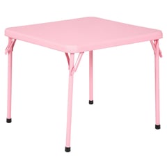 JUST HOME COLLECTION - Mesa Plegable Rosado Infantil