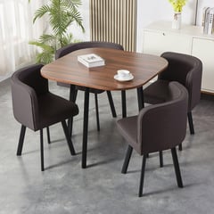 JUST HOME COLLECTION - Juego de Comedor 4 Sillas Nia