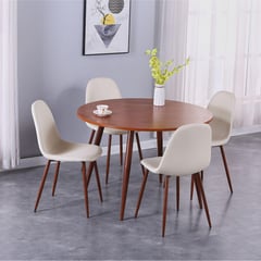 JUST HOME COLLECTION - Juego de Comedor 4 Sillas Anand