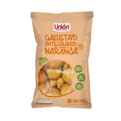 UNION - Mega Galleta Integral Naranja Unión 195 g