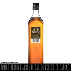 JOHNNIE WALKER - Whisky Black Label Botella 750 mL