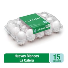 LA CALERA - Huevos Blancos 15 unidades