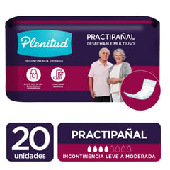 PLENITUD - Practipañal 20 Unidades