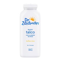 DR ZAIDMAN - Talco para Bebé con Almidón de Maíz 200 g