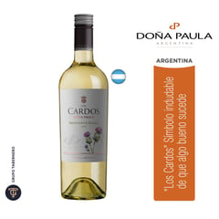 DOÑA PAULA - Vino Blanco Los Cardos Sauvignon 12.5° 750 mL