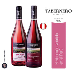 Pack Vino Borgoña 750 mL + Vino Rosé 750 mL