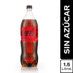 COCA COLA - Gaseosa Zero 1.5 L