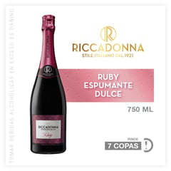 RICCADONNA - Asti Rubi Rosé 8° 750 mL