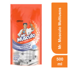 MR MUSCULO - Limpiador Líquido Multiusos Mr. Músculo Repuesto 500 mL