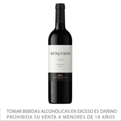 NIETO SENETINER - Vino Benjamin Syrah 750 mL