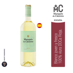 MARQUES DE CACERES - Vino Blanco Viura Marqués De Cáceres 13.5° 750 mL