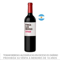 LAS MORAS - Vino Varietal Shiraz Las Moras750 mL