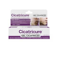 CICATRICURE - Gel Desvanecedor de Cicatrices y Estrías 60 g