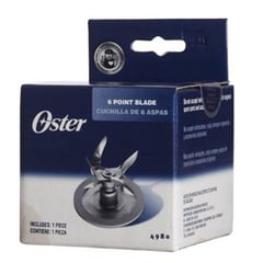 OSTER - CUCHILLAS DE ACERO INOX 6 ASPAS