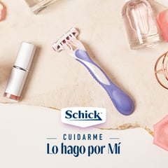 SCHICK - Máquina de Afeitar Quattro Mujer 2 Unidades