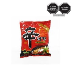 NONGSHIM - Sopa Instantánea Sabor Carne Verduras Picante Nong Shim 120g