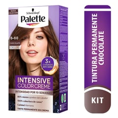 SCHWARZKOPF - Tinte para Cabello Color Creme Tono 6-60 Chocolate Oreo Palette 50 g