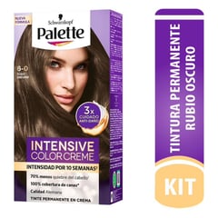 SCHWARZKOPF - Tinte para Cabello Color Creme Tono 6-0 Rubio Oscuro Palette 50 g