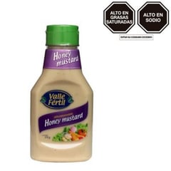 VALLE FERTIL - Salsa de Mostaza Dulce Valle Fértil 370 g