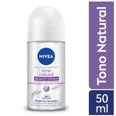 NIVEA - Antitranspirante Aclarado Natural Beauty Touch 50 mL