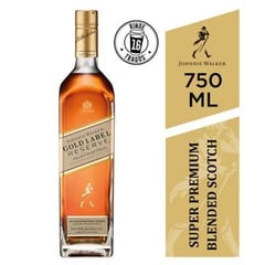 JOHNNIE WALKER - Whisky Gold Label Reserve Botella 750 mL