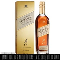 JOHNNIE WALKER - Whisky Gold Label Reserve Botella 750 mL