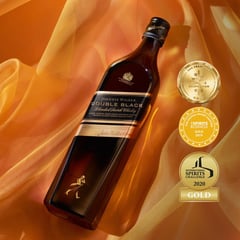 JOHNNIE WALKER - Whisky Double Black Botella 750 mL