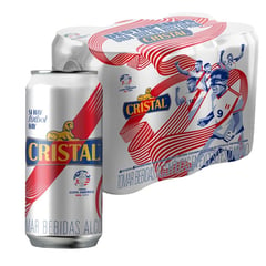 CRISTAL - Cerveza Pack 6 Unidades 473 mL