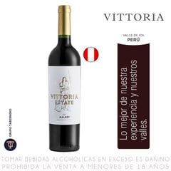 VITTORIA - Vino Malbec 13.5° 750 mL