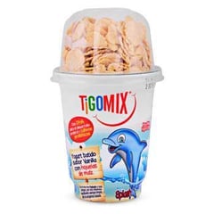 TIGO - Yogurt Tigomix con hojuelas azucaradas