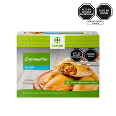 TOTTUS - EMPANADITAS DE POLLO X 15 UNID.