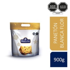 BLANCA FLOR - Panetón en Bolsa 900 g