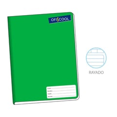 OFISCOOL - Cuaderno grapado A-4 rayado