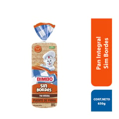 BIMBO - Pan de Molde Integral sin Borde 650 g